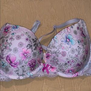 VS FLORAL BRA 34D